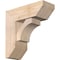 Ekena Millwork Westlake Slat Smooth Bracket w/ Offset Brace, Douglas Fir, 7 1/2"W x 20"D x 20"H BKT0806X20X20WTL06SDF - alternate 1